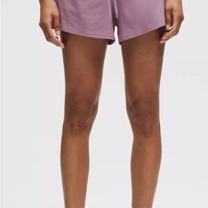 Lululemon Pace Rival High-Rise Short 3” in Lavender Lux